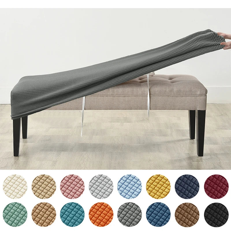 Housse Jacquard Imperméable pour Banc et Fauteuil