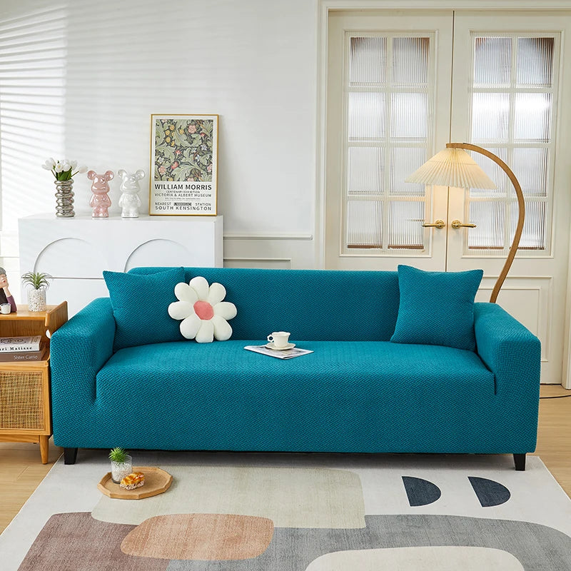 Housse de Canapé Jacquard Tissé Extensible