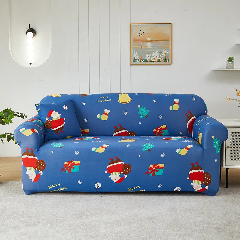 Housse de Canapé Extensible Fleurie – Protection Imprimée