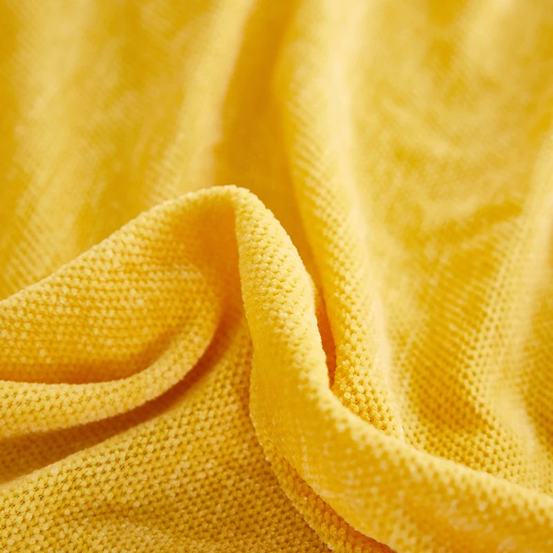 Housse de Coussin de Canapé Chenille Extensible Anti-Glisse
