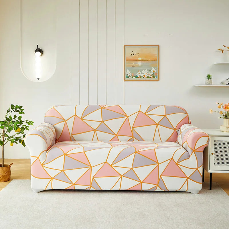 Housse de Canapé Extensible Fleurie – Protection Imprimée