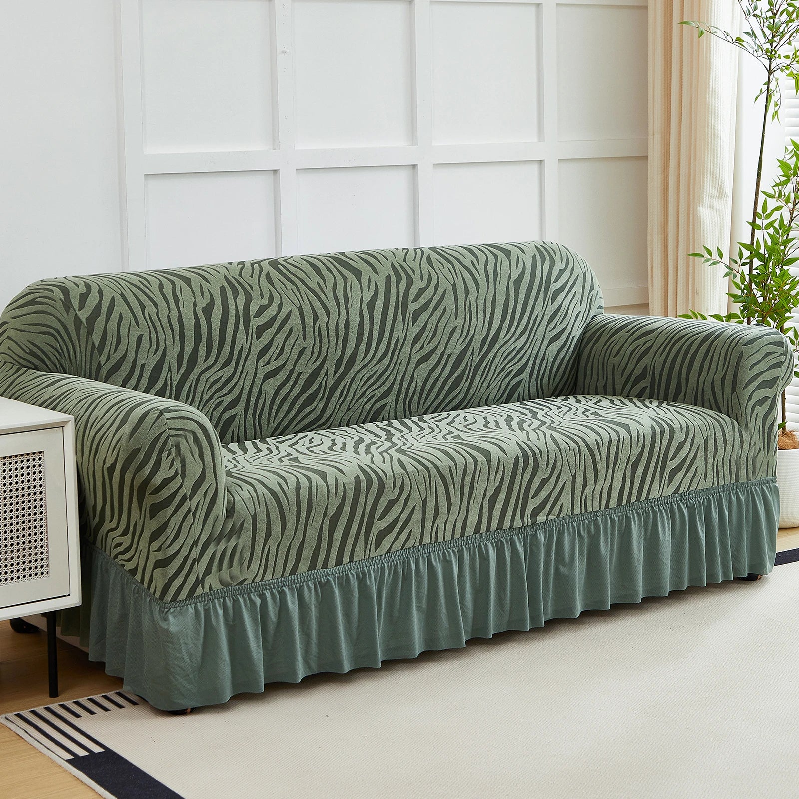 Housse de Canapé Ondulée Extensible