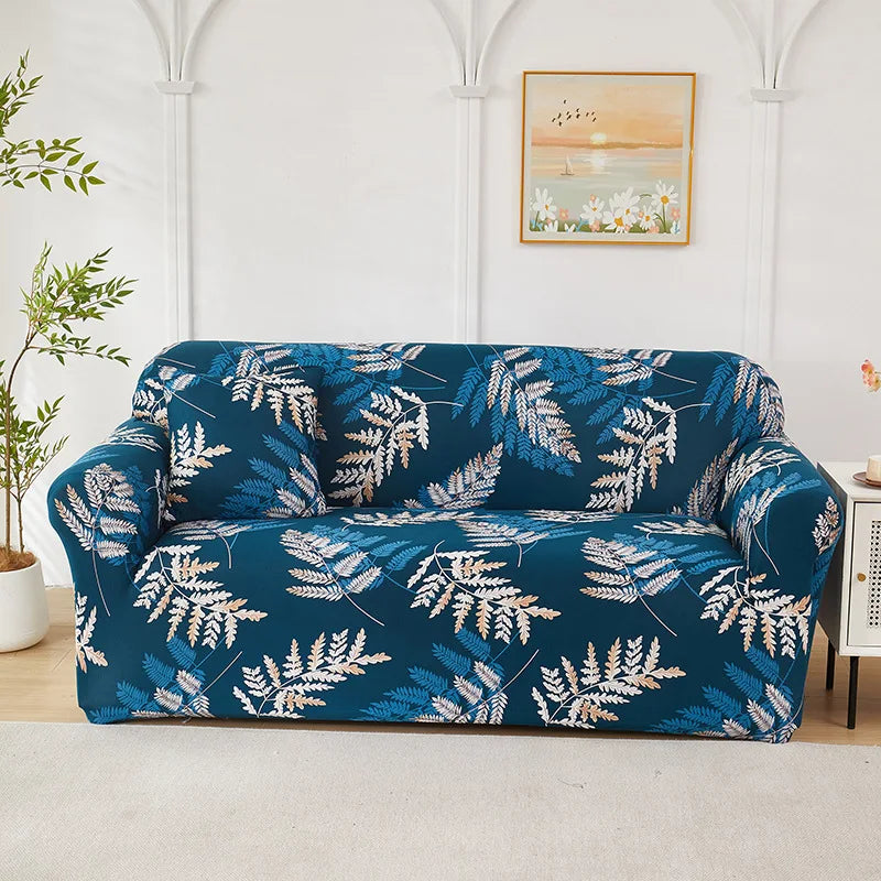Housse de Canapé Extensible à Motifs Floraux – Protection Intégrale