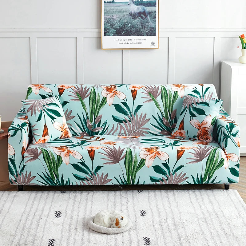 Housse de Canapé d’Angle Extensible – Protection Textile pour Canapé en L