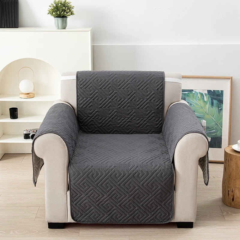 Housse Matelassée Antidérapante pour Canapé – Protection Douce et Ajustable