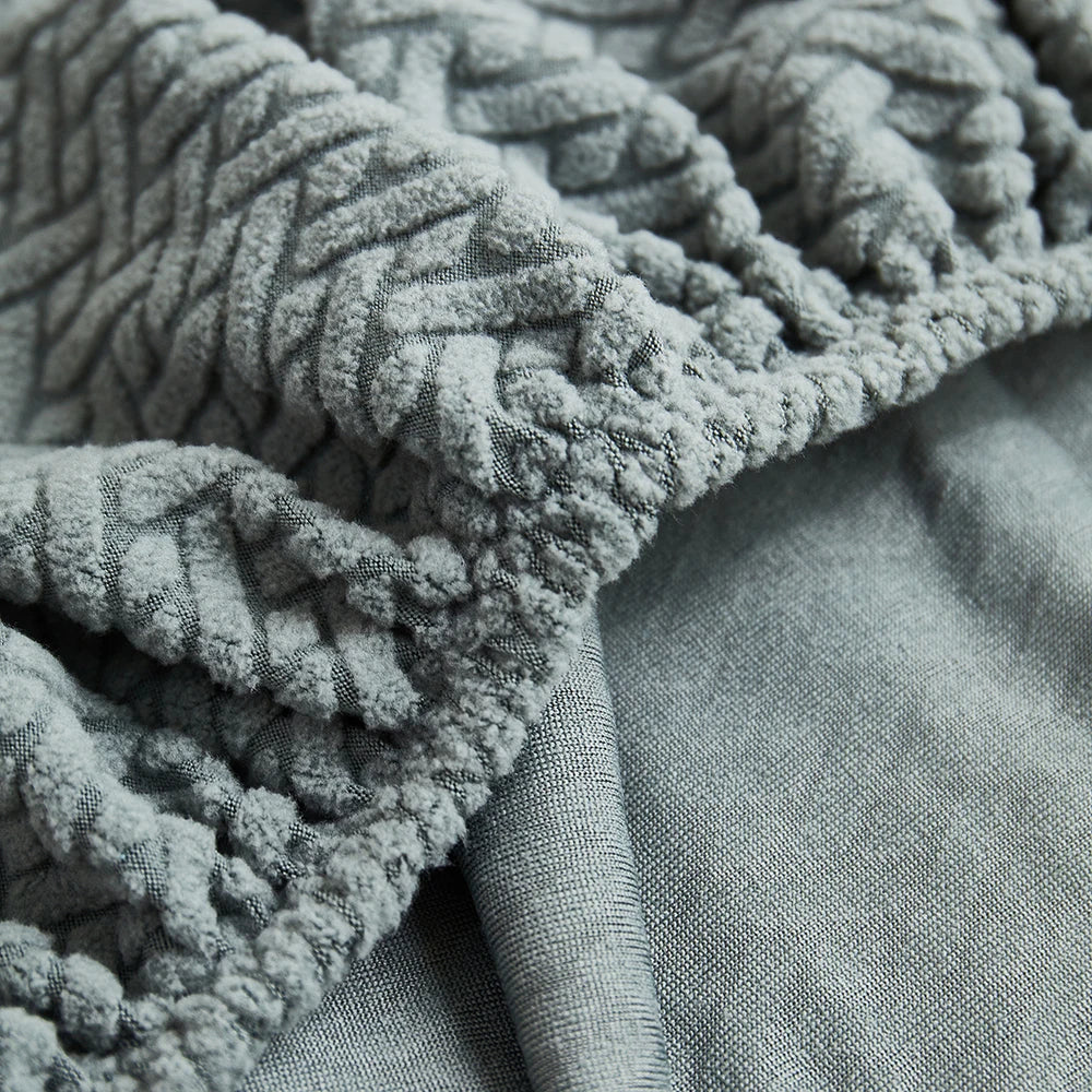 Housse Jacquard Antidérapante pour Canapé – Protection Extensible