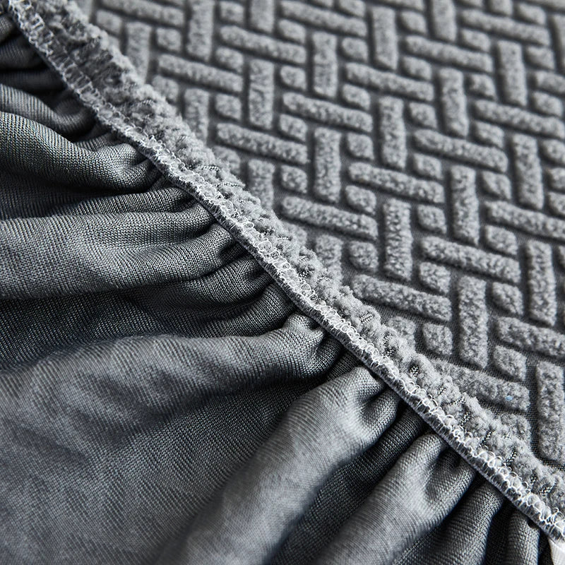 Housse de Canapé Jacquard Demi-Couverture Extensible