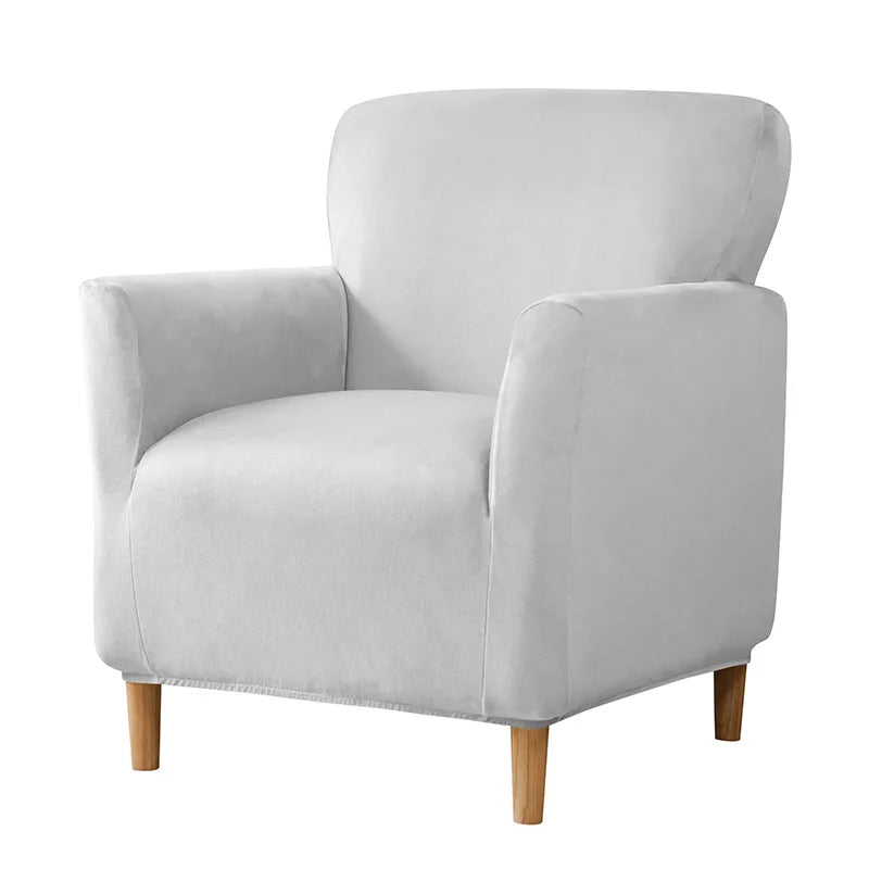 Housse Extensible pour Fauteuil avec Accoudoirs – Protection Antidérapante