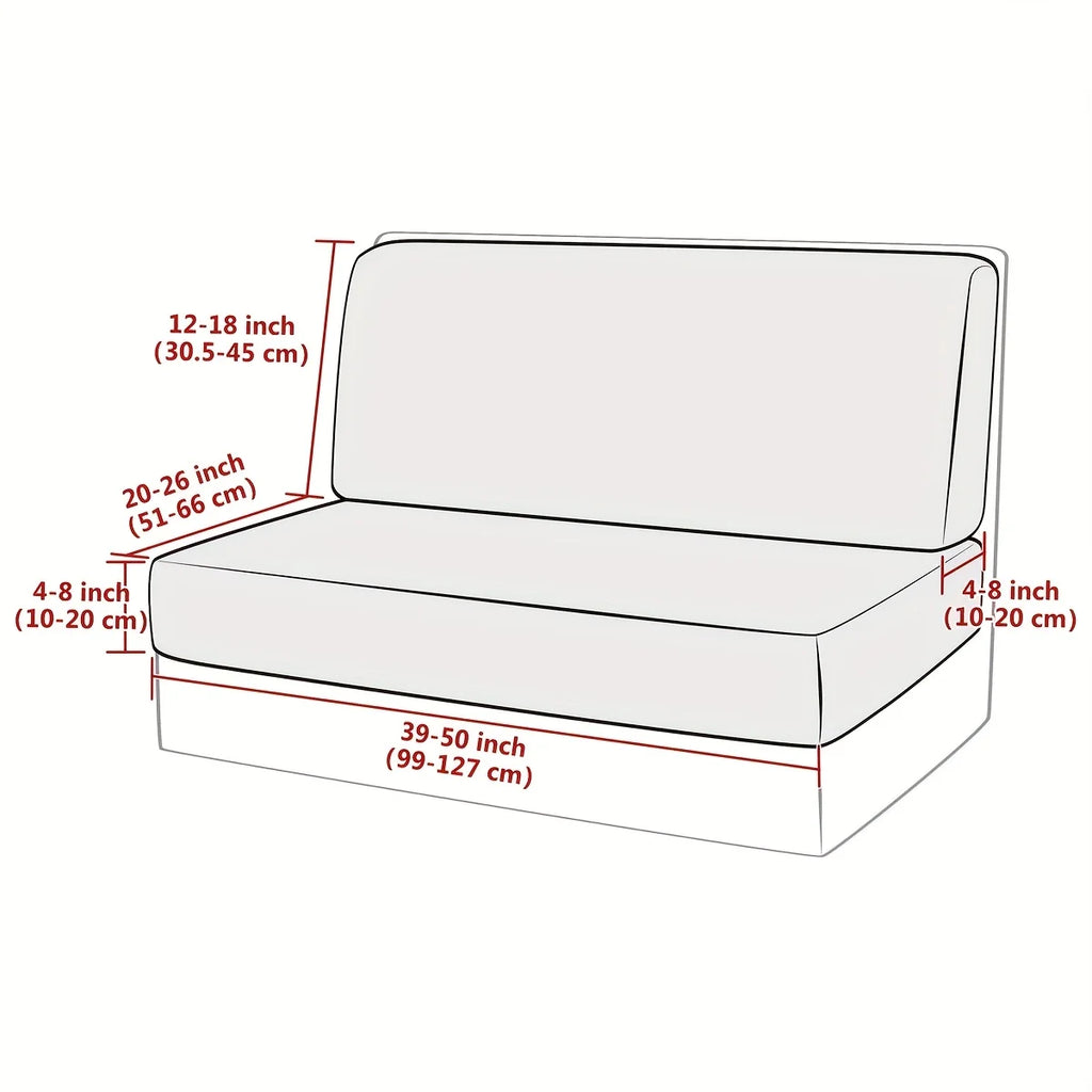 Housse Jacquard Antidérapante pour Canapé – Protection Extensible