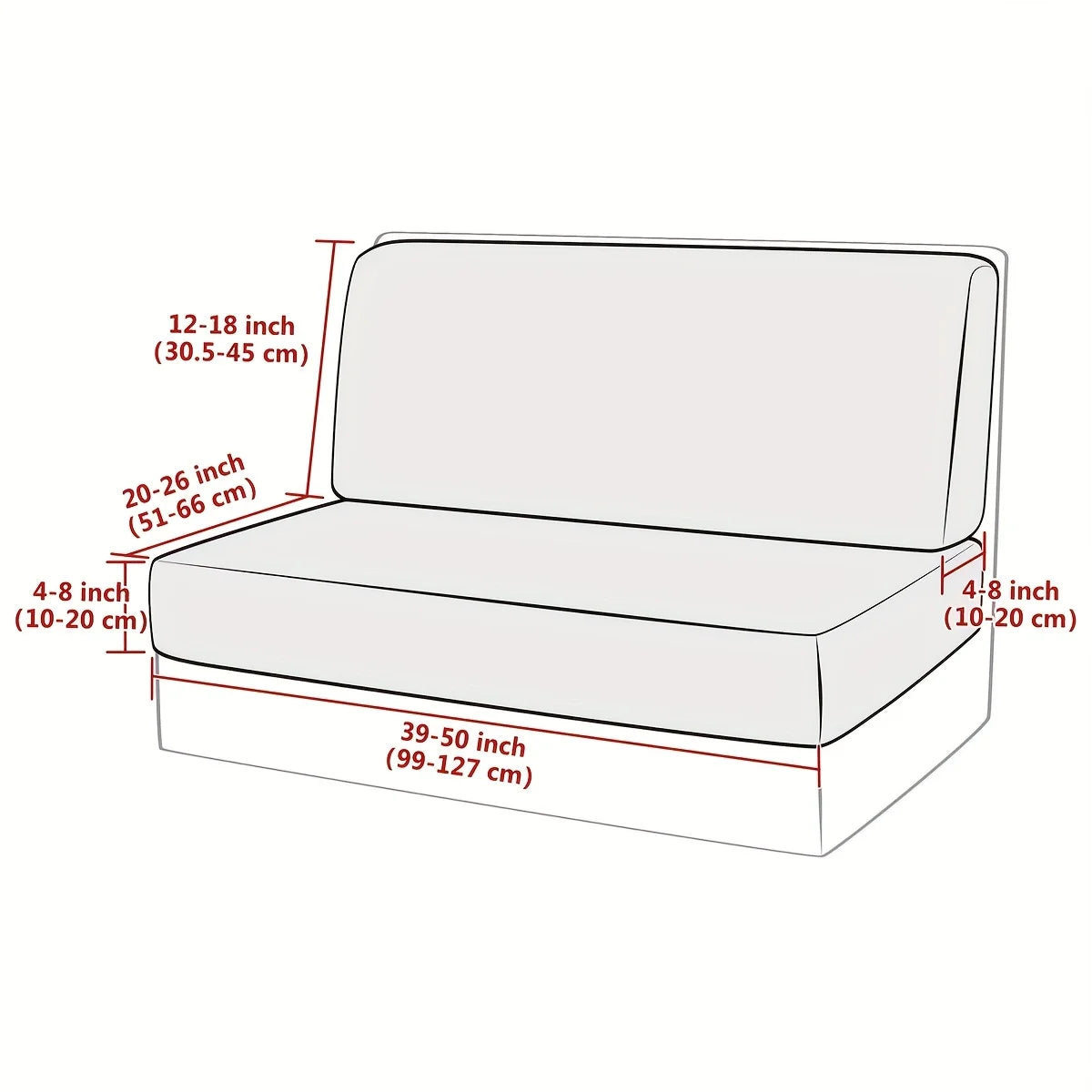 Housse Jacquard Antidérapante pour Canapé – Protection Extensible