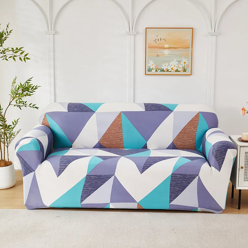Housse de Canapé Extensible à Motifs Floraux – Protection Intégrale