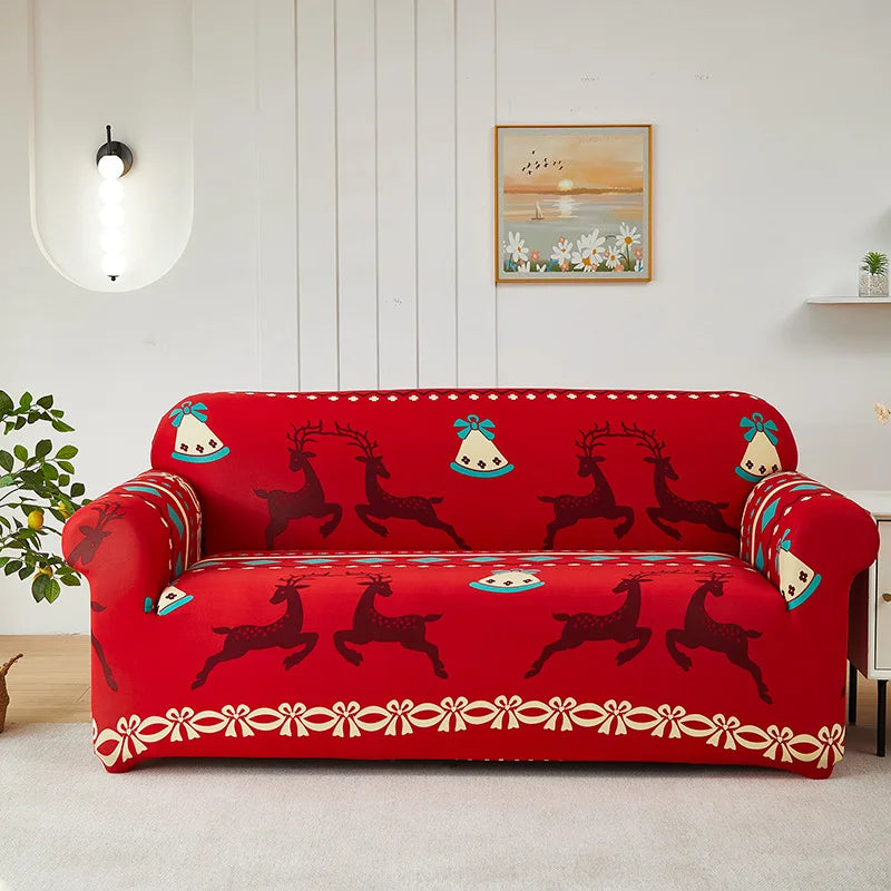 Housse de Canapé Extensible Fleurie – Protection Imprimée