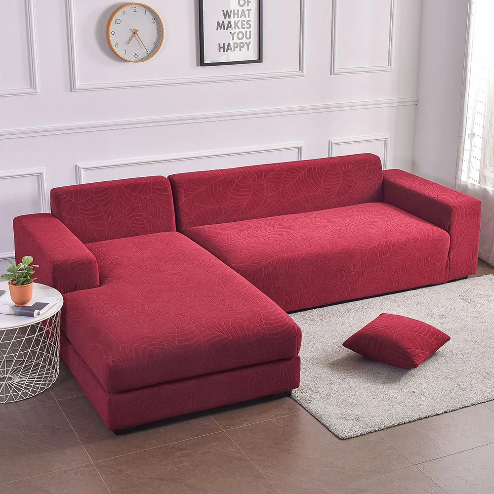 Housse de Canapé Jacquard Extensible Épais