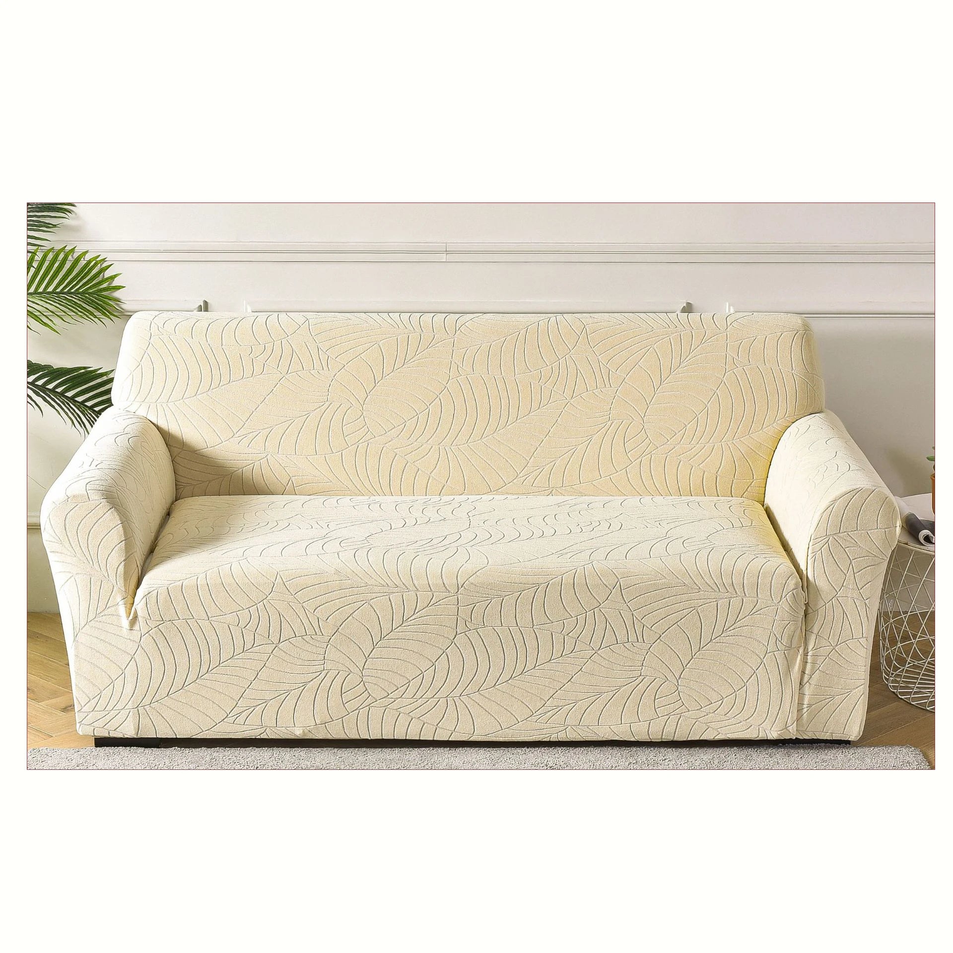 Housse de Canapé Jacquard Extensible Épais