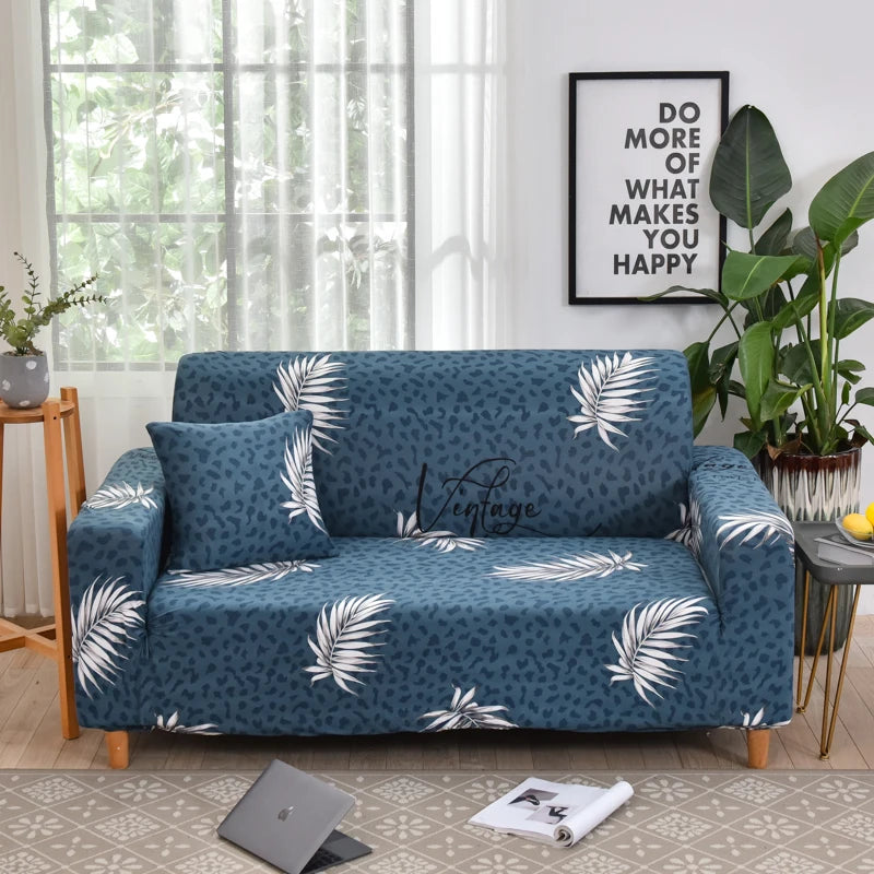 Housse de Canapé Extensible à Motifs Floraux Modernes