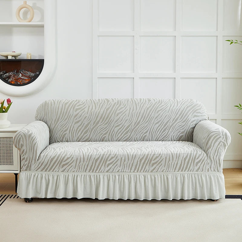 Housse de Canapé Ondulée Extensible
