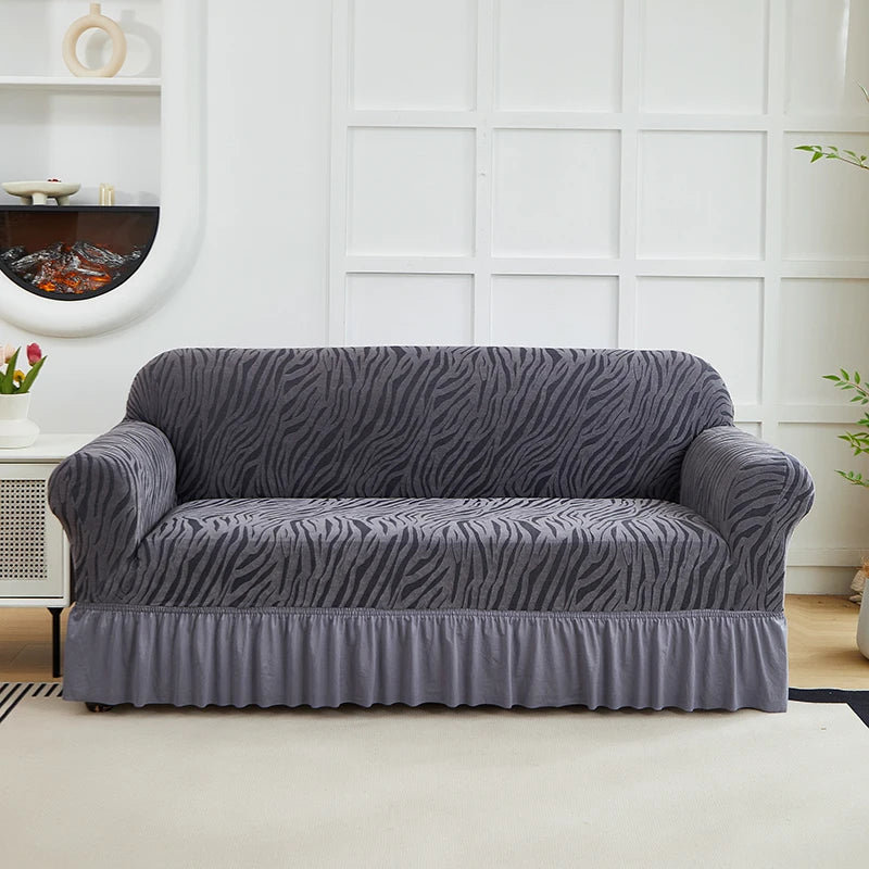 Housse de Canapé Ondulée Extensible