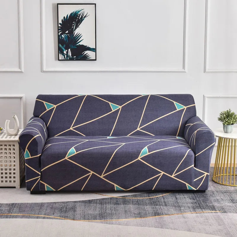 Housse de Canapé Colorée Extensible