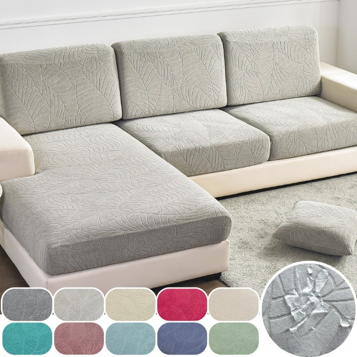 Housse d’Assise de Canapé Jacquard Extensible